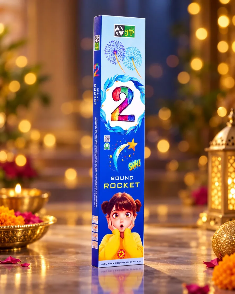 Lunik rocket/ two sound rocket (10 pcs)