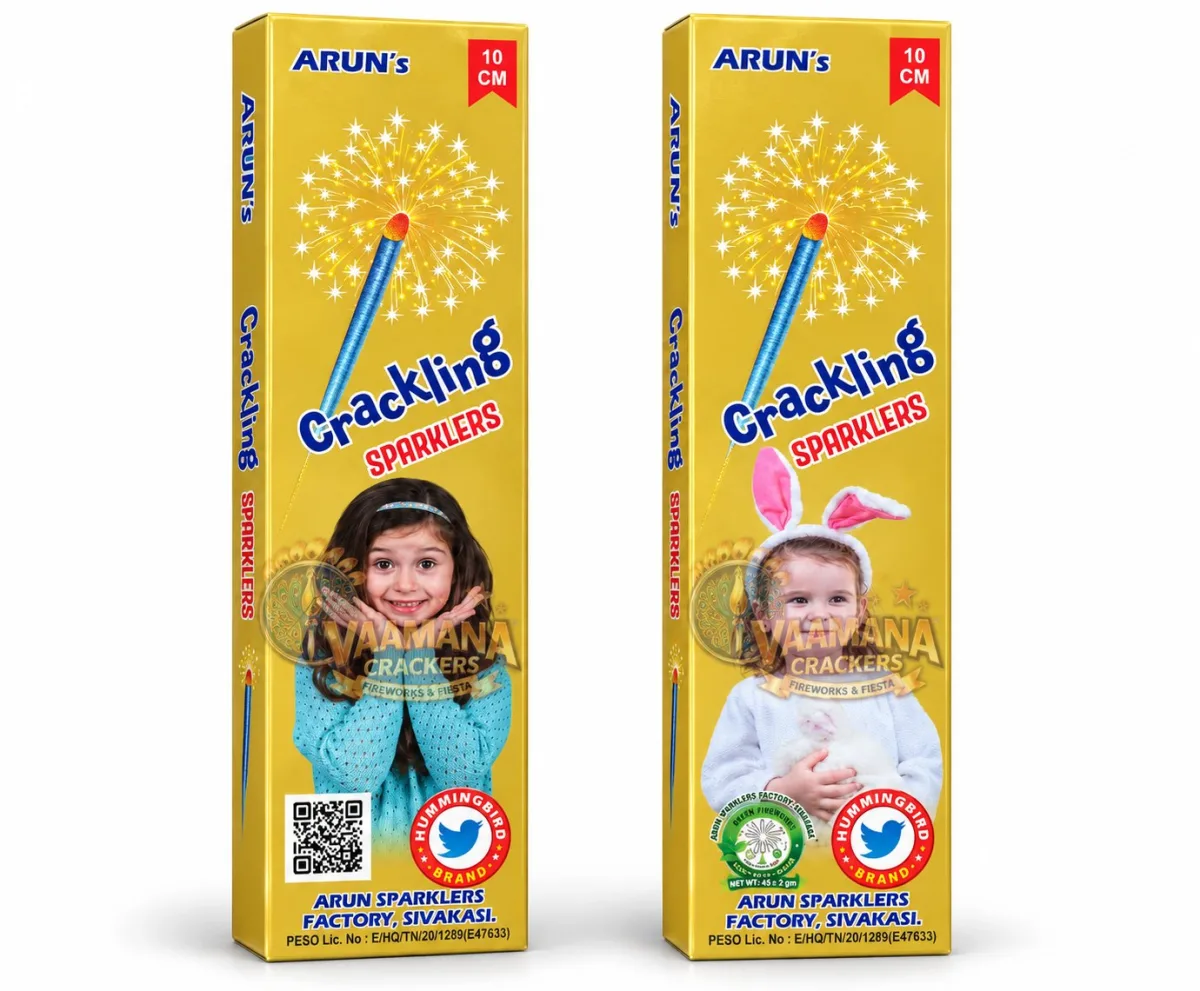 10 CM Colour Sparklers (5 pack)